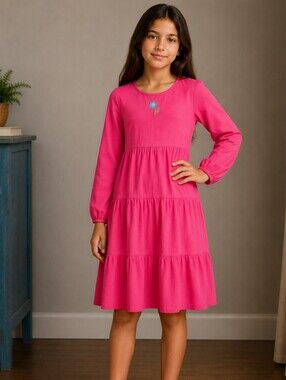 140 (10) pink Hannah Andersson dress
